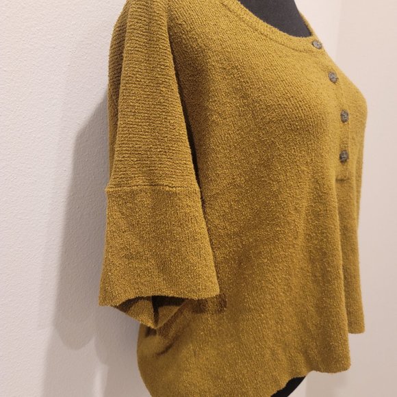 Madewell Henley Sweater Tee Size XL - Picture 4 of 6